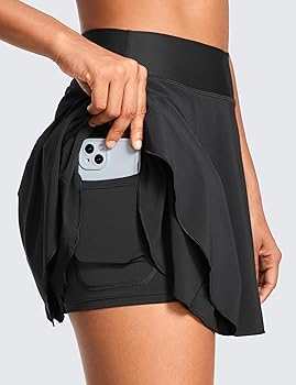 Amazon.com: CRZ YOGA High Waisted Tennis Skirts for Women